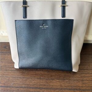 Kate Spade Black and Tan Tote